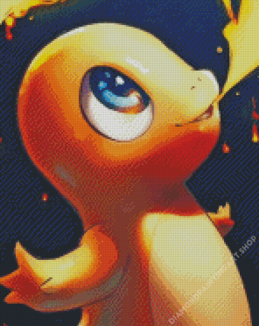 Charmander Diamond Painting Art