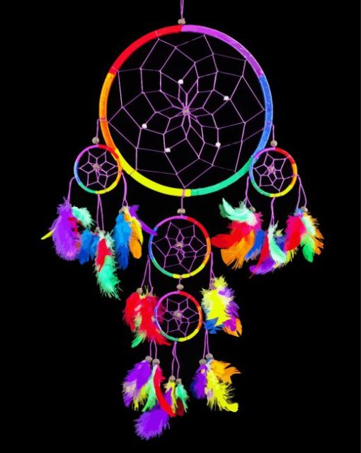 Colorful Dreamcatchers Diamond Painting Art