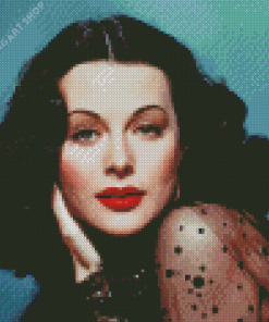 Hedy Lamarr Diamond Painting Art