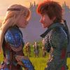 Hiccup And Astrid Diamond Painting Art