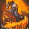 Horse From Hell Diamond Painting Art