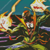 Iron Fist Diamond Painting Art