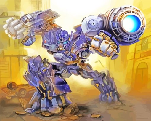 Ironhide Transformers Diamond Painting Art