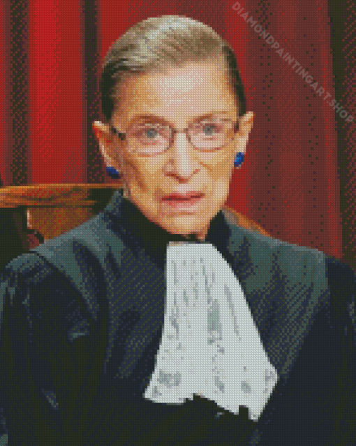 Judge Ginsburg Diamond Painting Art