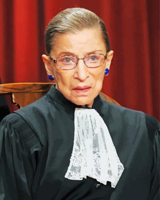 Judge Ginsburg Diamond Painting Art