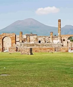 Pompeii Ruins Diamond Painting Art