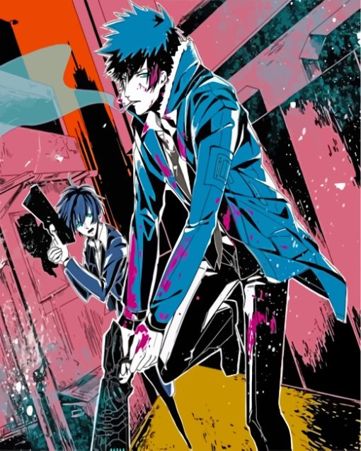 Psycho Pass Diamond Painting Art