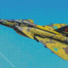 Saab 37 Viggen Diamond Painting Art