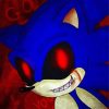 Sonic In Red Eyes Diamond Painting Art