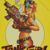 Tank Girl Diamond Painting Art