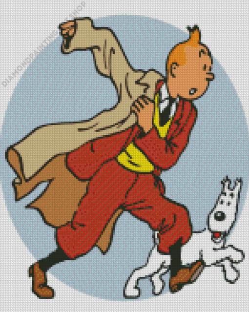 The Adventure Of Tintin Diamond Painting Art