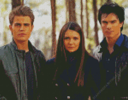 The Vampire Diaries Diamond Painting Art