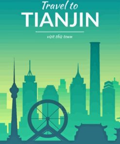 Tianjin Poster Diamond Painting Art