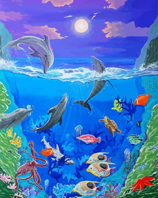 Under Sea Diamond Painting Art