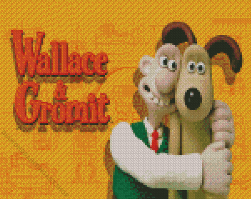 Wallace And Gromit Diamond Painting Art