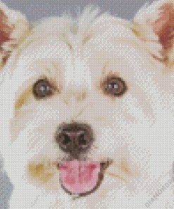 Terrier Puppy Diamond Painting Art