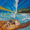Sea Turtle Diamond Painting Art