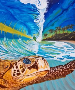 Sea Turtle Diamond Painting Art