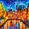 Amsterdam Autumn Diamond Painting Art