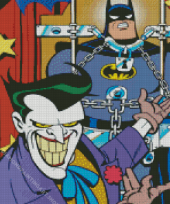 Cool Batman And Joker Diamond Painting Art