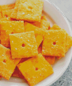 Cheddarcheese Crackers Diamond Painting Art