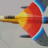 Hawker Hunter Diamond Painting Art