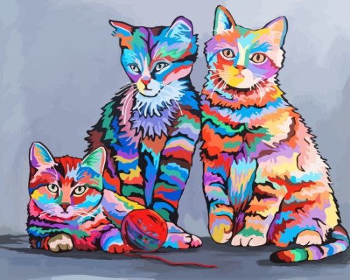 Cute Kittens Diamond Painting Art