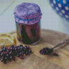 Elderberry Jam Diamond Painting Art