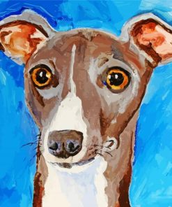 Italian Greyhound Diamond Painting Art
