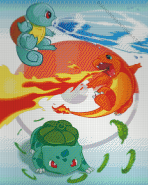 Pokemon Diamond Painting Art