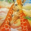 The Hug Giraffes Diamond Painting Art