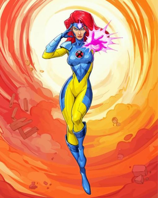 Jean Grey Diamond Painting Art