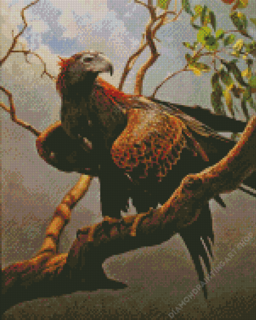 Wedge Tailed Eagle Diamond Painting Art