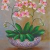 Orchid Flower Diamond Painting Art