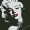 Black And White Marilyn Monroe Diamond Painting Art