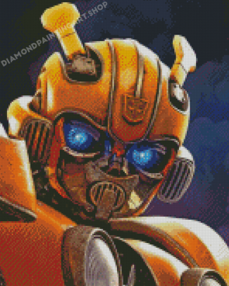 Bumblebee Transformers 5D Diamond Painting Art