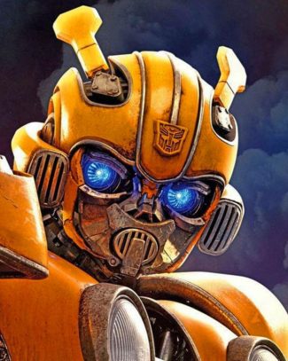 Bumblebee Transformers 5D Diamond Painting Art