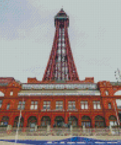 Blackpool Tower 5D Diamond Painting Art