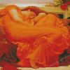 Flaming june diamond by numbers