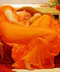 Flaming june diamond by numbers
