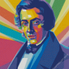 Frederic Chopin Pop Art Diamond Painting Art