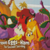 Green Eggs And Ham Diamond Painting Art