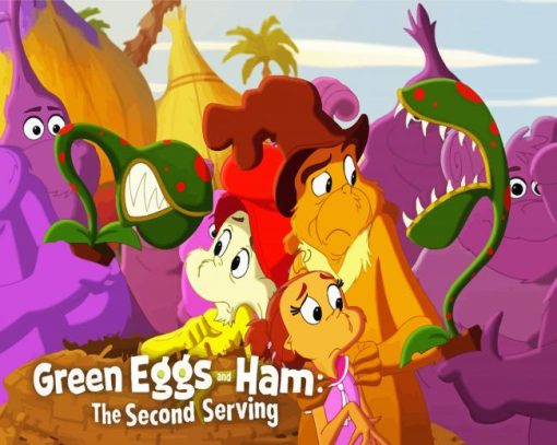 Green Eggs And Ham Diamond Painting Art