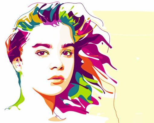 Hailee Steinfeld Pop Art Diamond Painting Art