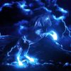 Horse With Blue Lightning Diamond Painting Art