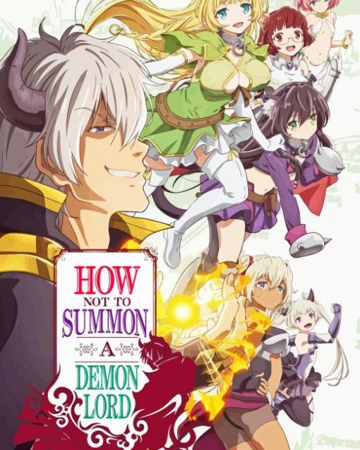 How Not To Summon A Demon Lord Diamond Painting Art