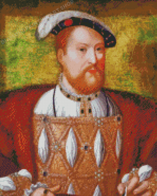 King Henry VIII 5D Diamond Painting Art