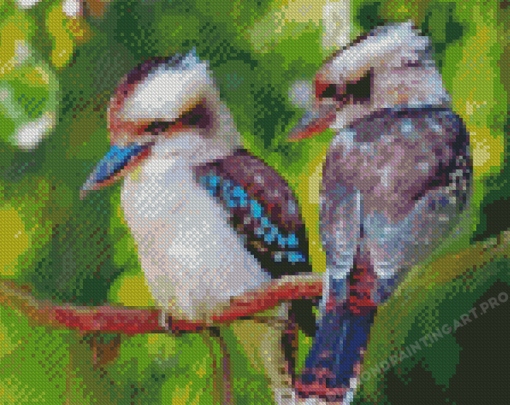 Kookaburra Bird 5D Diamond Painting Art