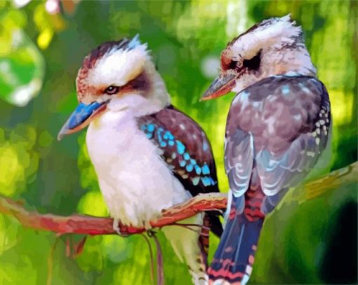 Kookaburra Bird 5D Diamond Painting Art