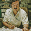 Pablo Escobar Narcos Movie Diamond Painting